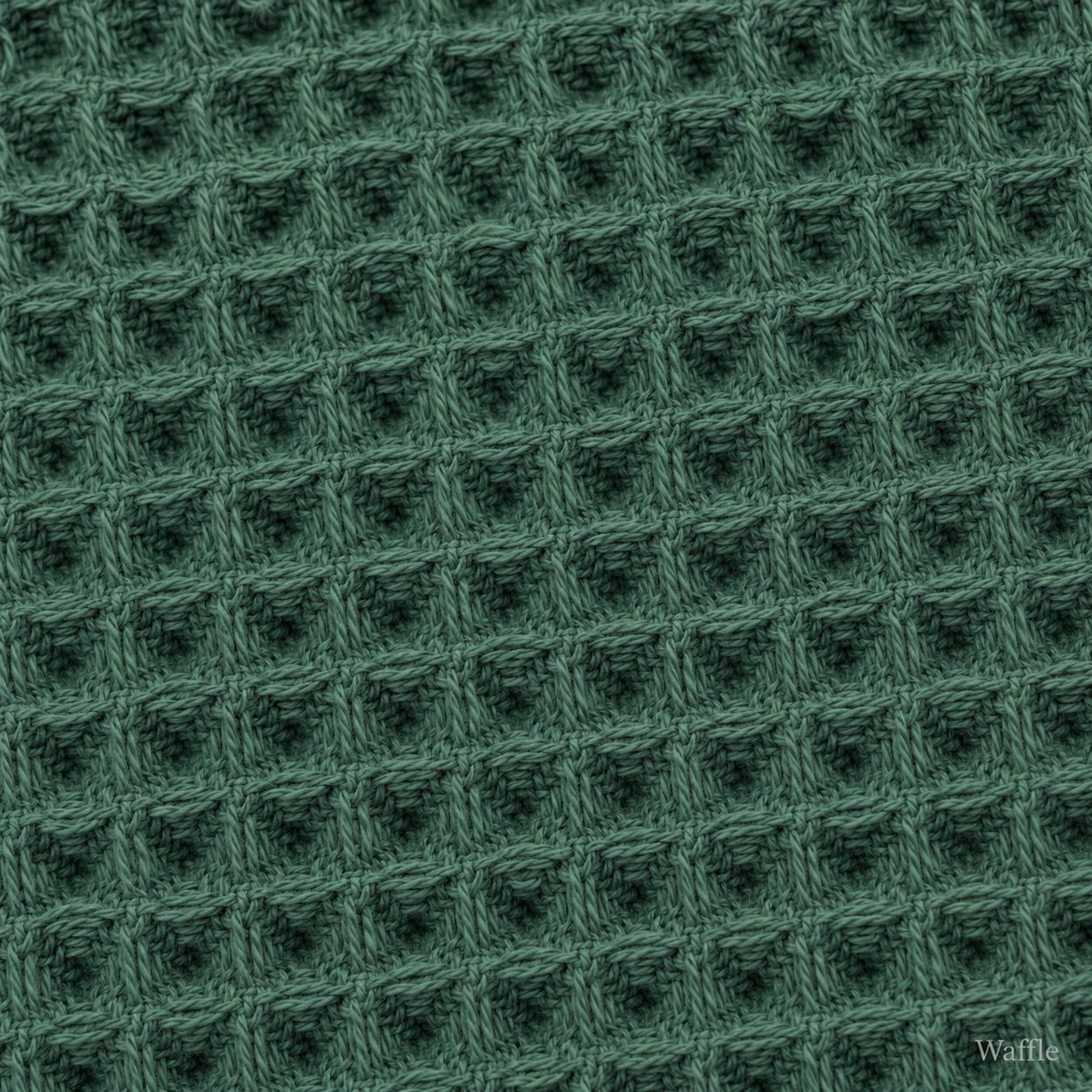 Waffle fabric