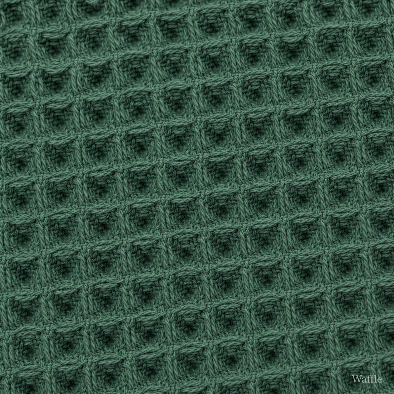 Waffle fabric