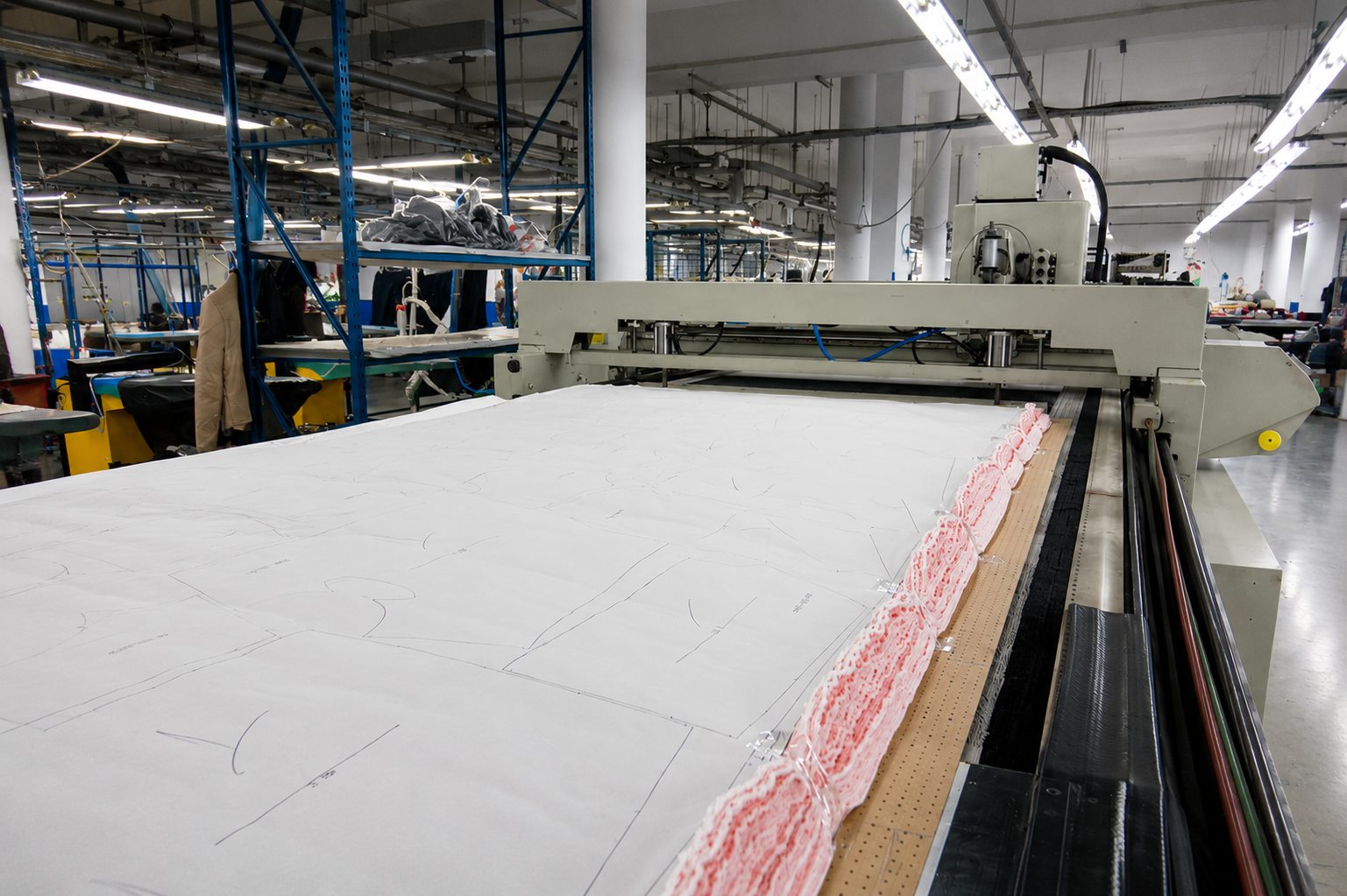 Quality inspection during apparel production